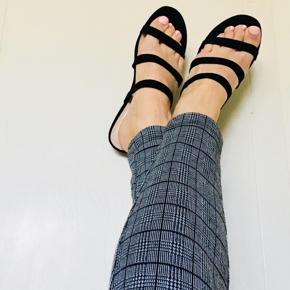 Basic Black Sandals